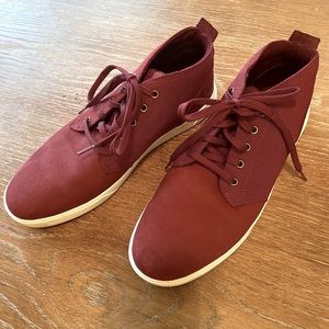 Timberland Groveton LLT Chukka Men's Size 9.5 Maroon